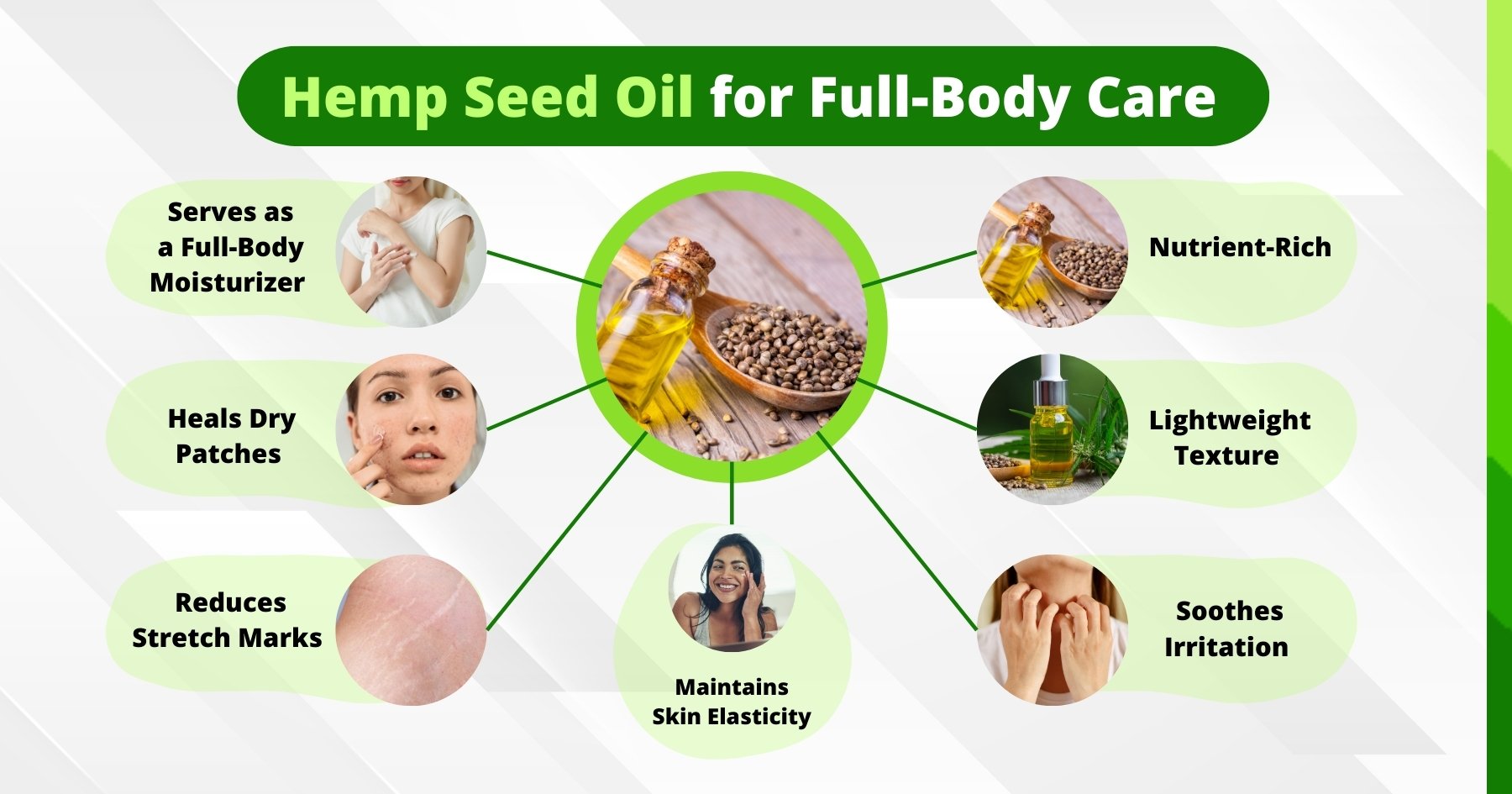 Hemp Seed Oil for Full-Body Care 