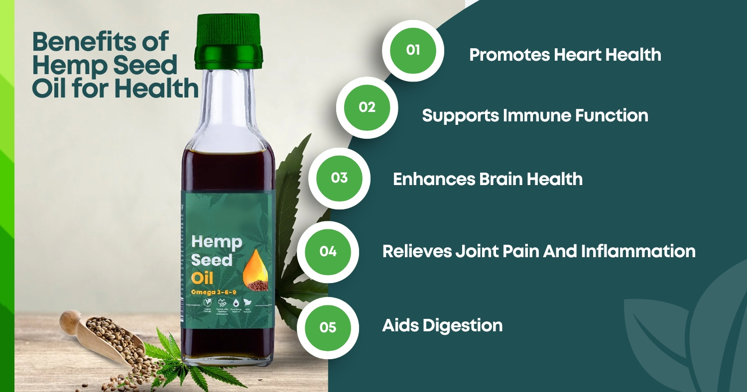 Benefits of Hemp Seed Oil for Health 