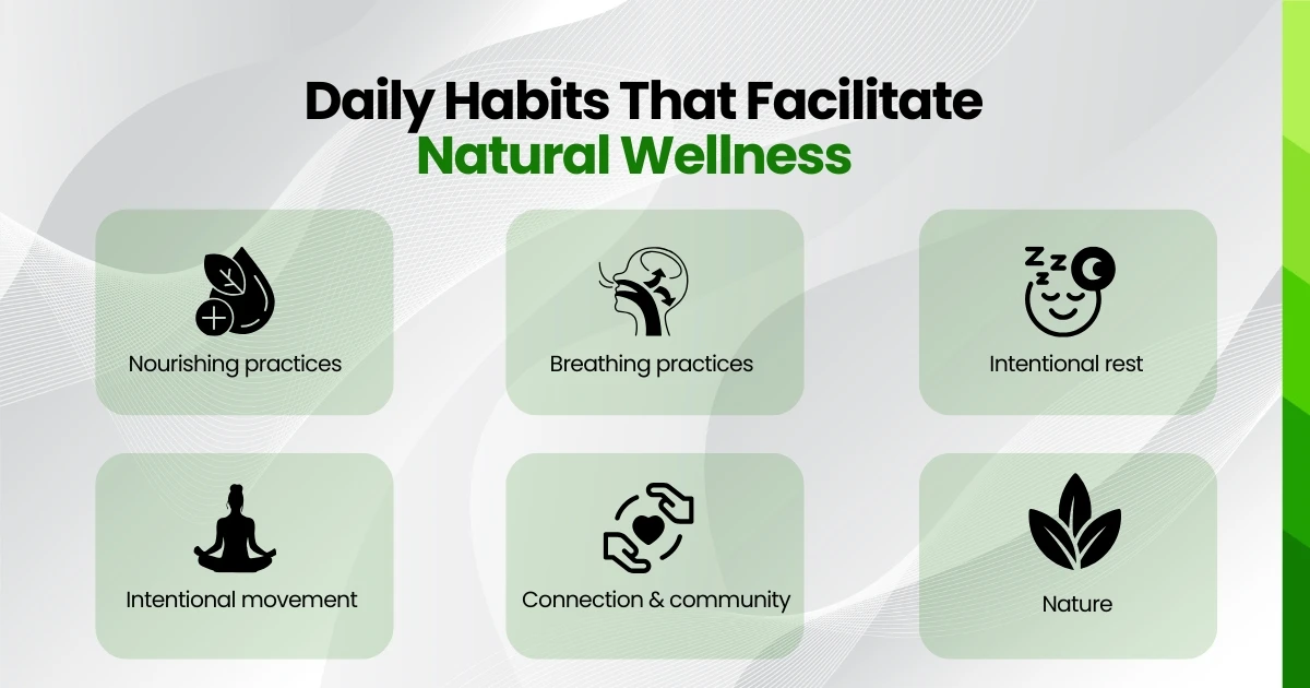Daily Habits That Facilitate Natural Wellness  